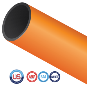 CoExtruded conduit is an ideal choice to provide visual utility or end use of conduit identification. 