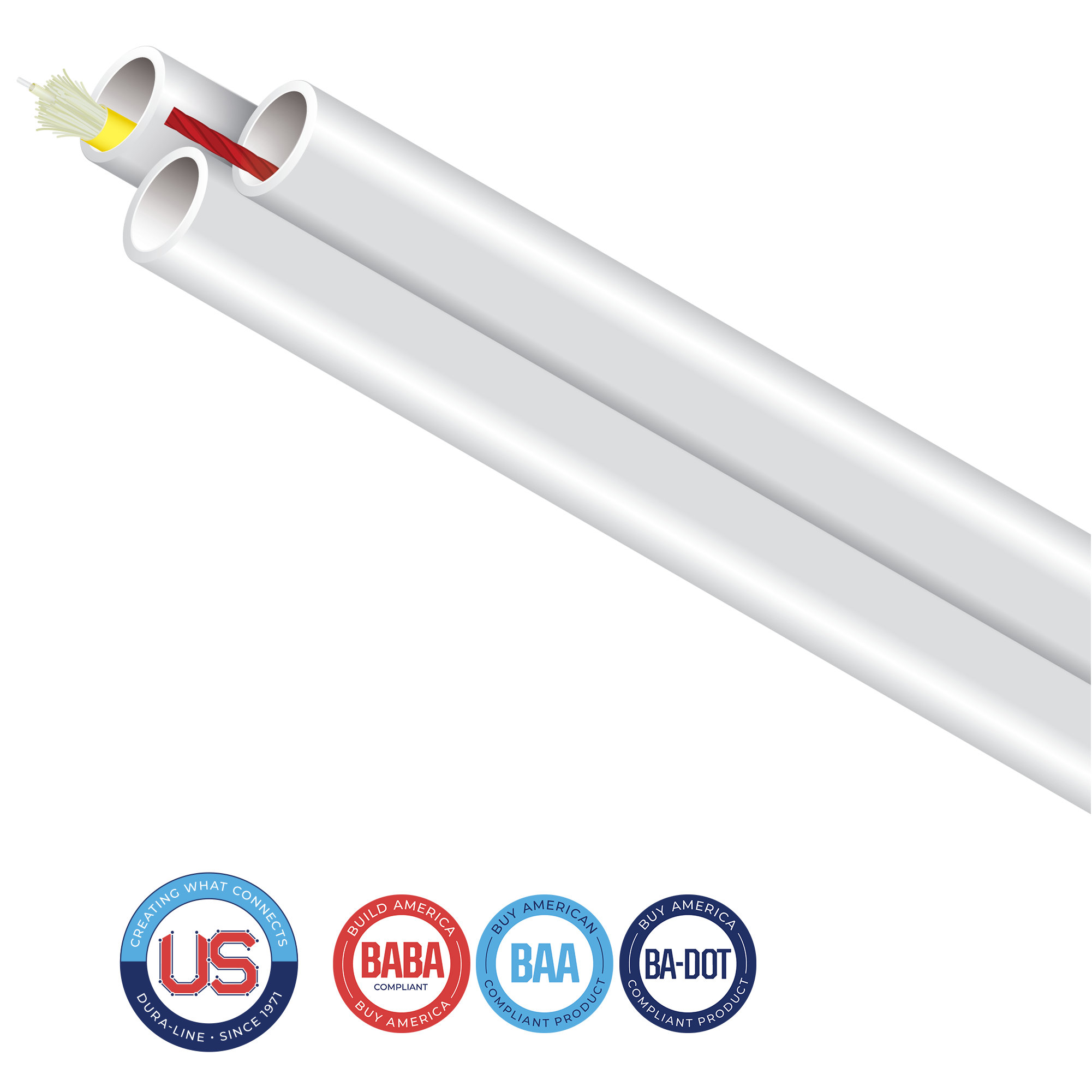 Dura-Line, the leader in MicroDuct technology has developed Plenum MicroDucts specifically for your MDU needs. Plenum MicroDucts are made from fire retardant materials which are fully ETL approved for Plenum applications per UL-2024 and UL-94-VO. 