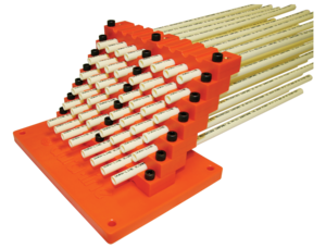 The MicroDuct Organizer was designed to arrange MicroDucts at termination. It’s small and compact, requiring a minimum amount of mounting space. The modular design allows ordering additional brackets as needed. 