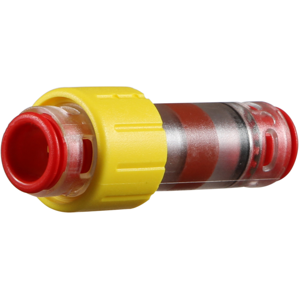 Gas Block Connectors provide a simple and effective gas seal between the MicroDuct and the fiber cable to prevent gas, water, or moisture from entering the duct. The connector creates a seal around the installed cable.