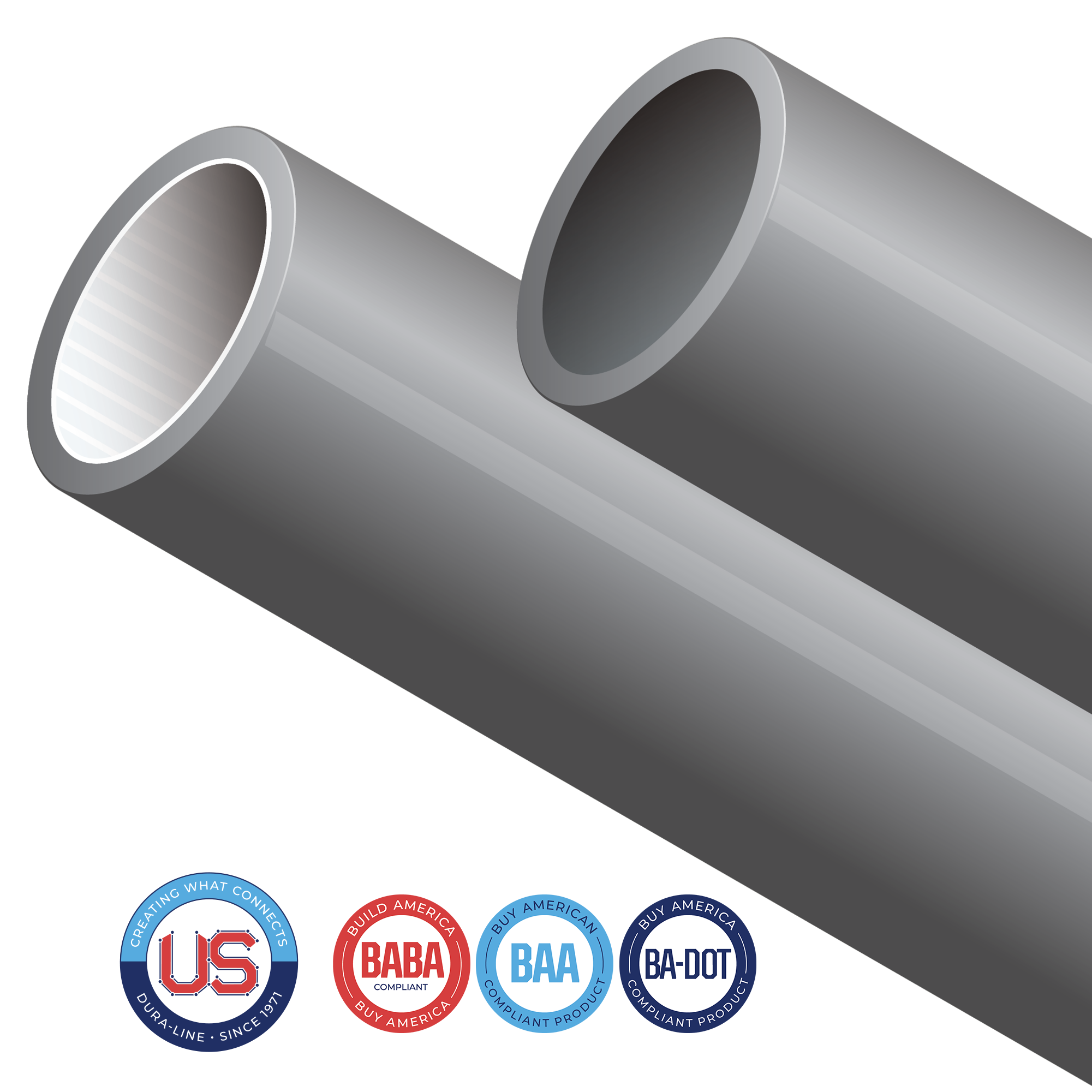 Our most popular HDPE duct, Smoothwall is available with an optional SILICORE® ULF permanently lubricated lining in sizes 2"-6". Multiple wall thicknesses are available based on the application. 