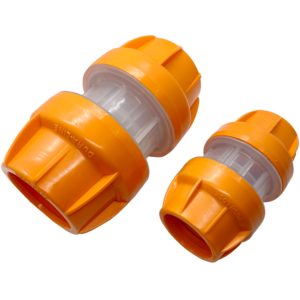 Experience the same fast and easy installation of our Push-Lock couplers now with a new, clear body design. Simply push the duct ends into the coupler for a locked and air-sealed assembly. Slightly shorter than the original Push-Lock, the Clear-Lock is ideal for pull boxes, vaults or other limited access areas. The non-metallic construction provides excellent corrosion resistance in buried or encased applications and also has desirable dielectric properties.