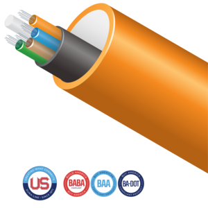With Cable-in-Conduit (CIC), your choice of cable is factory pre-installed allowing for one-step placement of conduit and cable. 