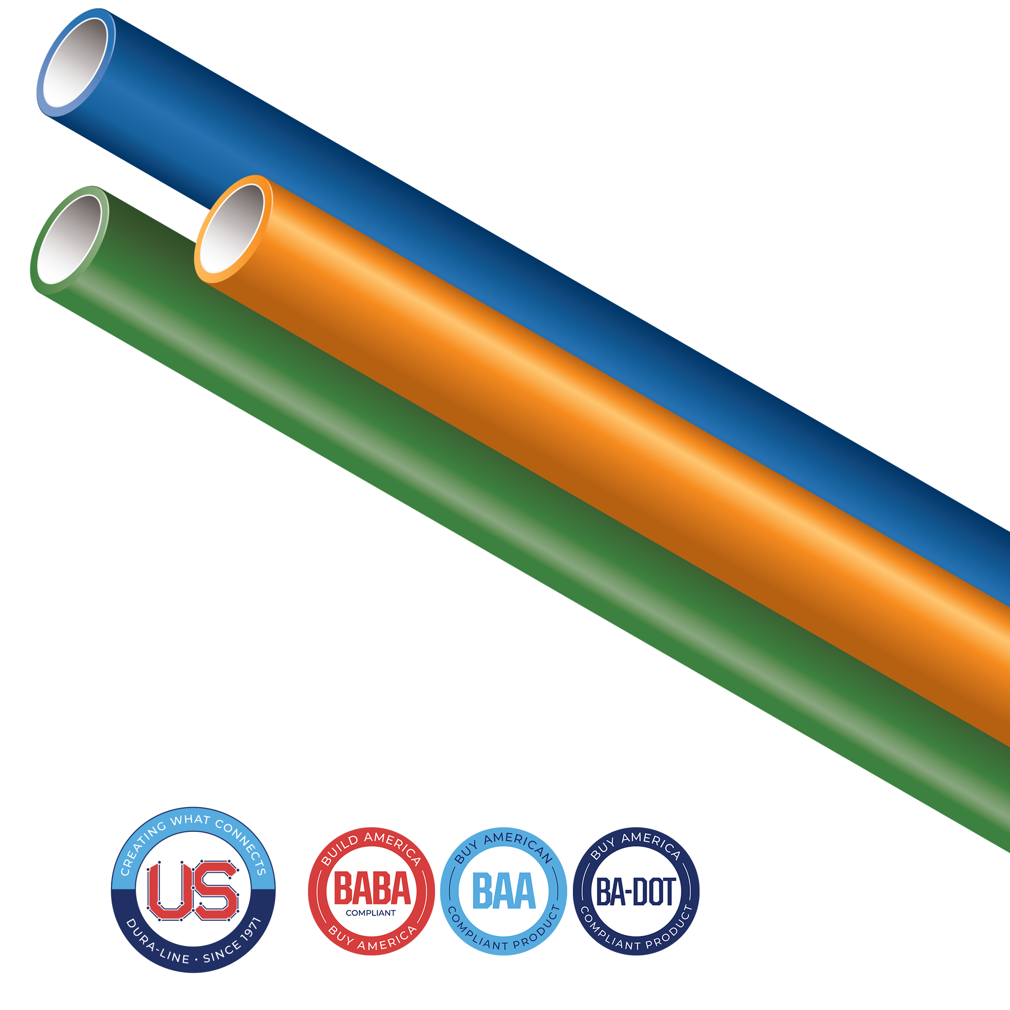 MicroDucts are a great way of getting the most versatility out of your current empty duct system. Why install one fiber cable when you could install multiple MicroDucts? Each MicroDuct is a pathway for fiber now or in the future. Expand your network as your needs require. 