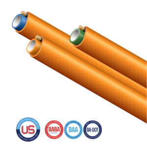 Perfect for Drops in FTTH applications, MicroDucts with a location wire for easy identification in the ground. 