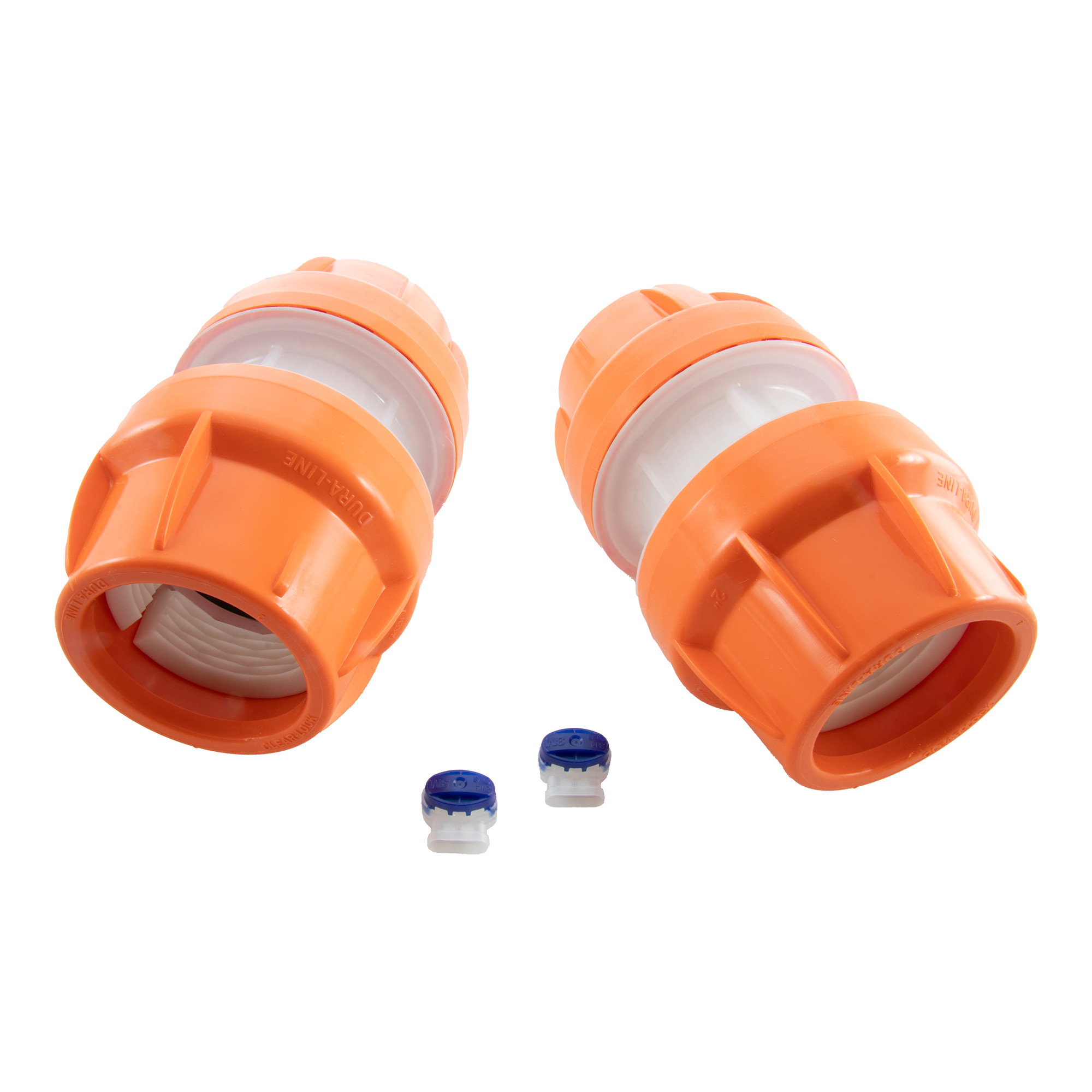 The Clear-Lock Couplers and PinPoint Splices in one simple package. All the advantages of the Clear-Lock couplers with water-tight connectors for the PinPoint locatable duct in one simple kit. A 2.50" kit is also available with our new Redi-Lock coupler.