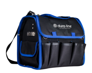 Dura-Line's most requested installation tools for both MicroTechnology and 
Conduit applications packaged into a durable, multi-use tool bag. Tool bag 
also available for individual purchase.