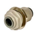 12.7mm Bulkhead Connector w/ Locking Ring