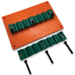 18mm MicroDuct Wall Mounting Plate