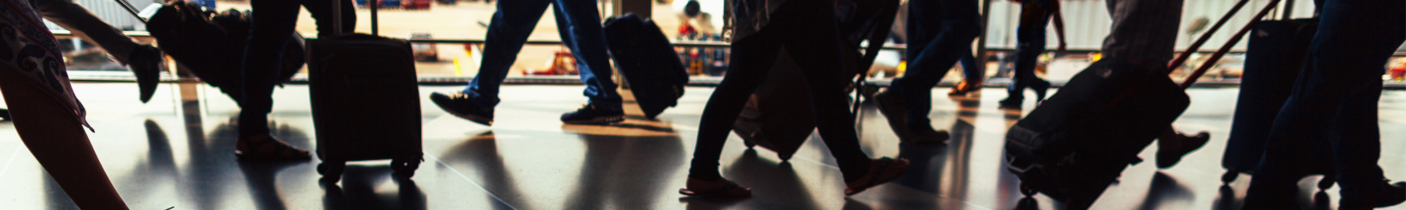 Airports connection with travelers through 5G